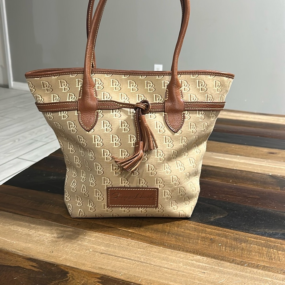 Brown Designer Tote Bag